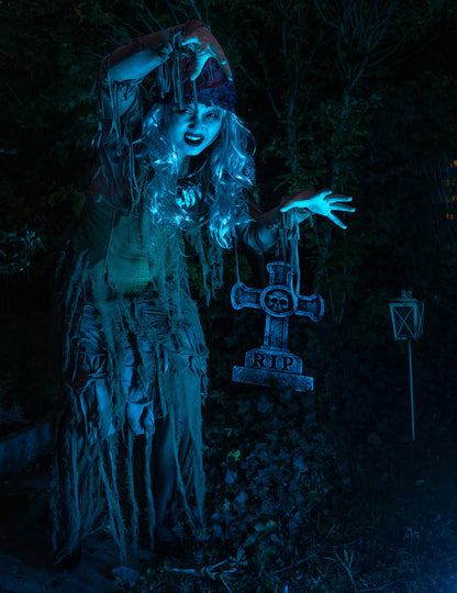 Luxusný kostým voodoo čarodejnice z močiaru pre ženy 