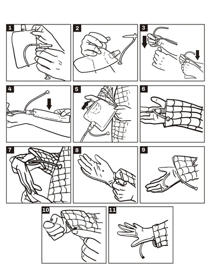 Kostým Spiderbara pre dospelých s odpaľovačom tekutín