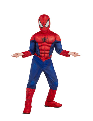 Luxusné svalové kostýmy Spiderman dieťa