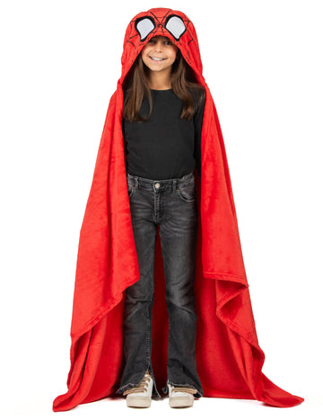 Kostým Spidey a jeho priatelia™ detská flísová deka s kapucňou 