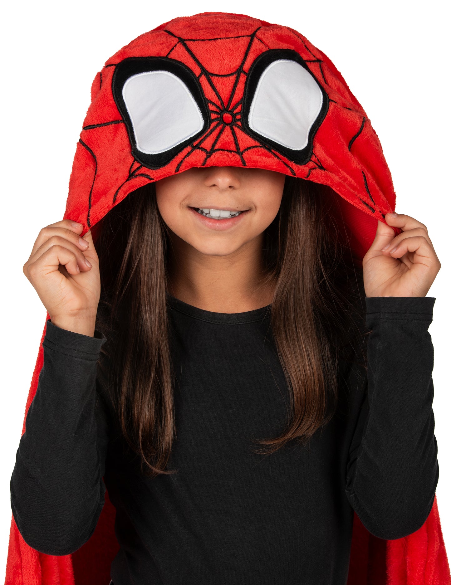 Kostým Spidey a jeho priatelia™ detská flísová deka s kapucňou 