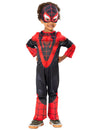 Déguisement Spinn de Spidey et ses amis extraordinaires pour enfant noir et rouge avec masque