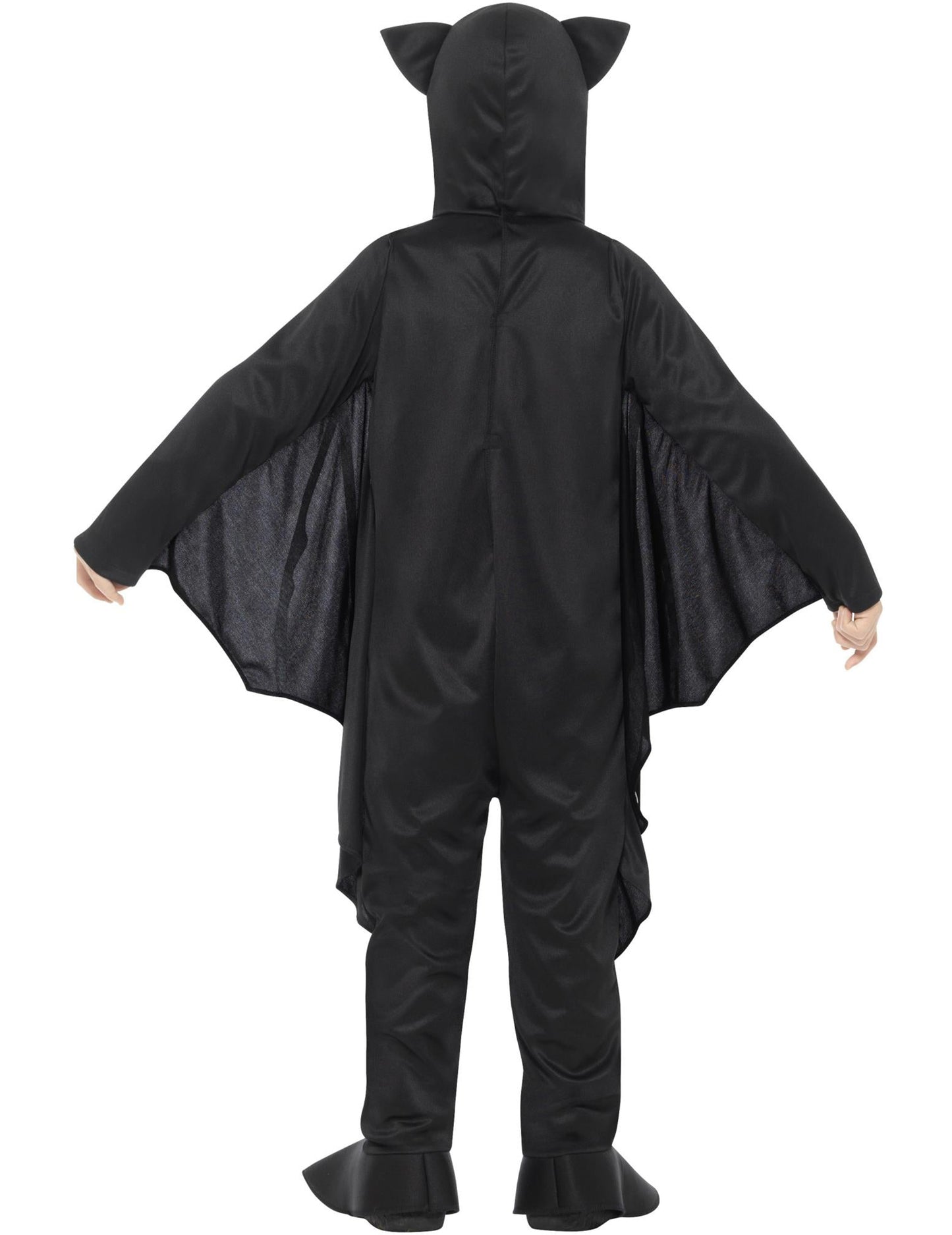 Vue de dos du déguisement de squelette chauve-souris