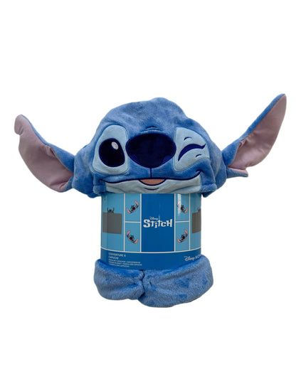 Detská flísová deka s kapucňou pre kostým Stitcha Lilo & Stitch™