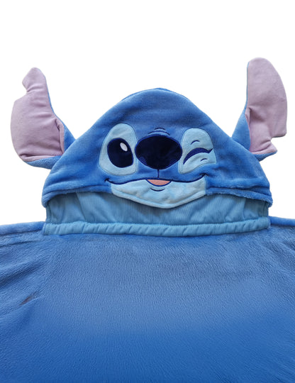 Detská flísová deka s kapucňou pre kostým Stitcha Lilo & Stitch™