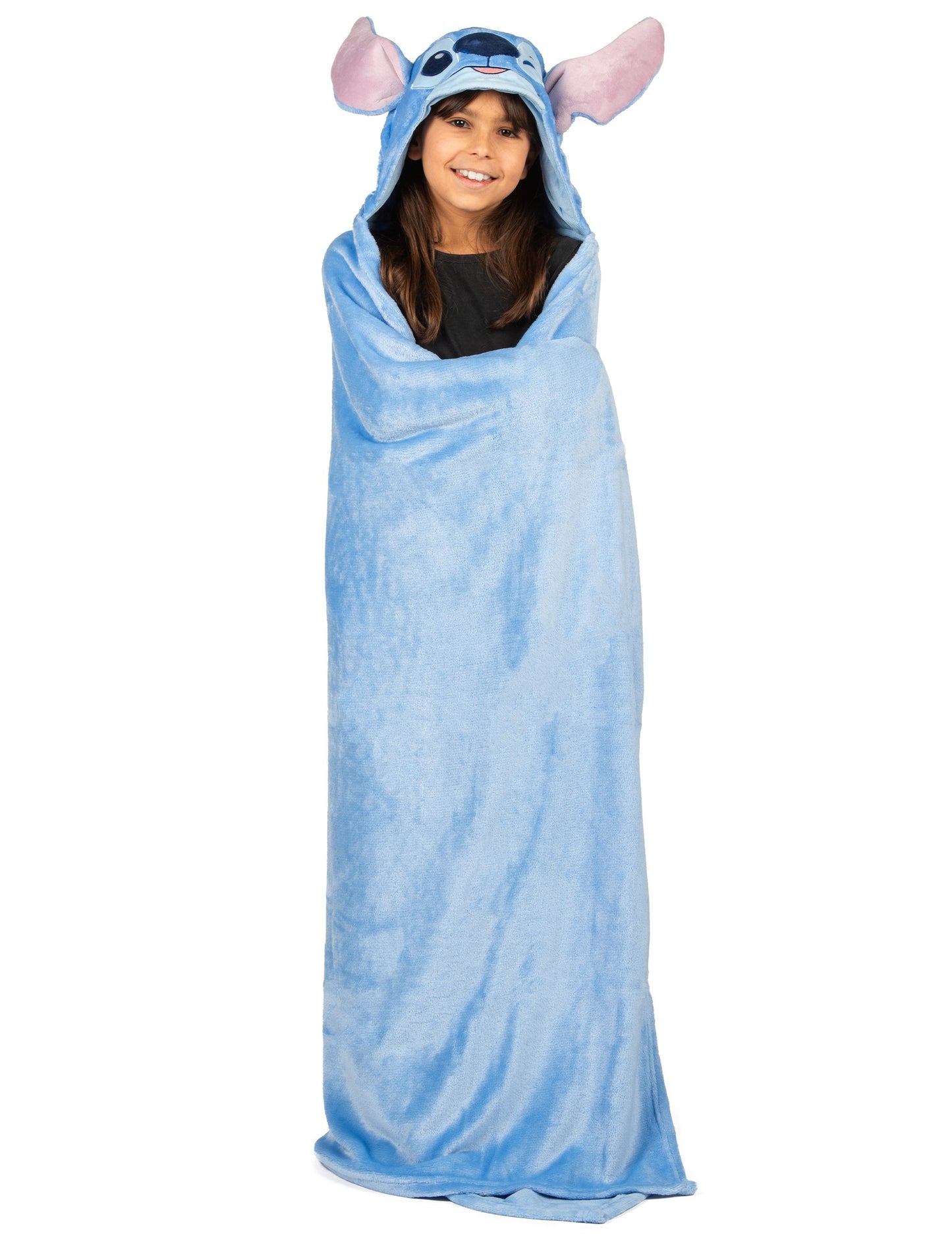 Detská flísová deka s kapucňou pre kostým Stitcha Lilo & Stitch™