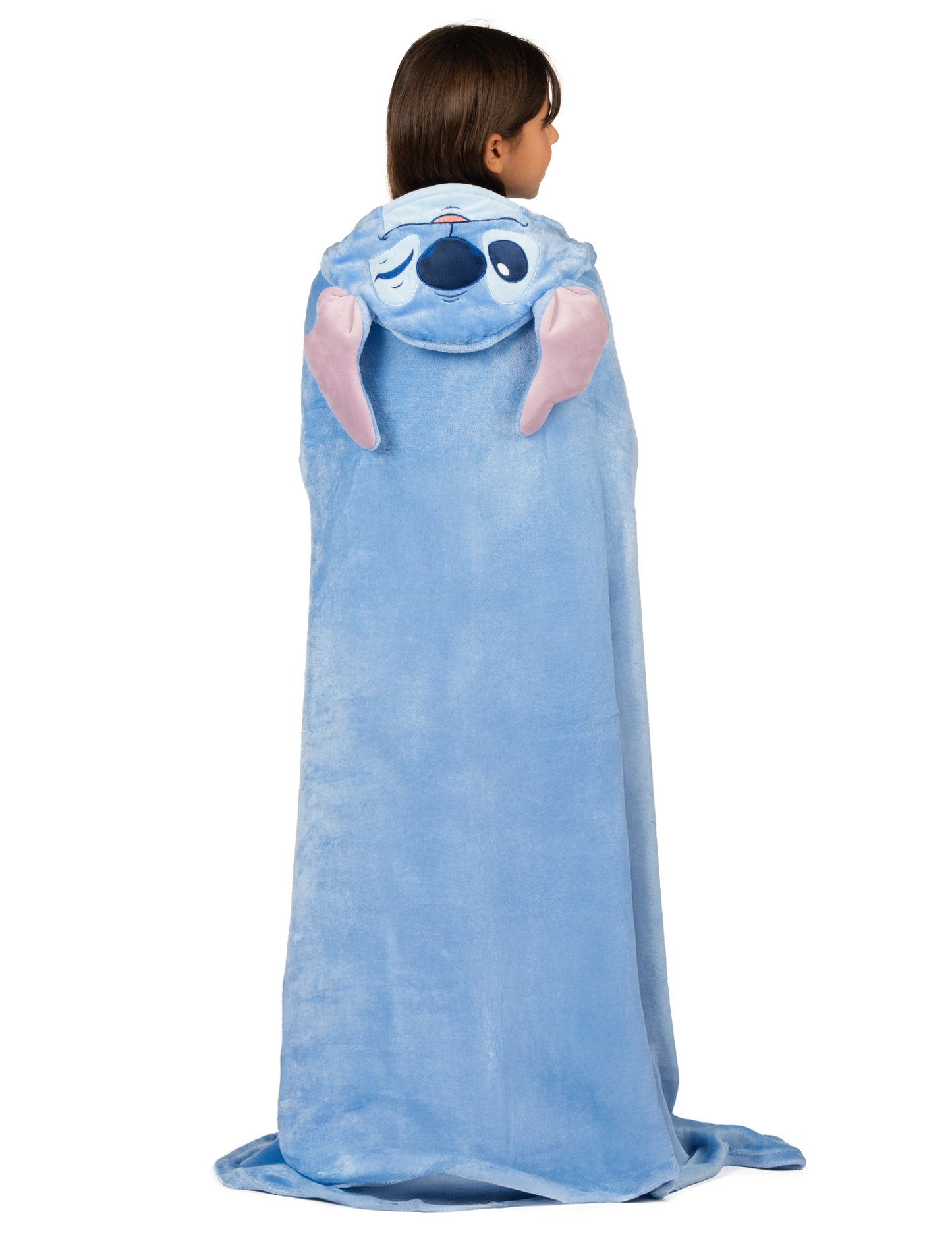 Detská flísová deka s kapucňou pre kostým Stitcha Lilo & Stitch™