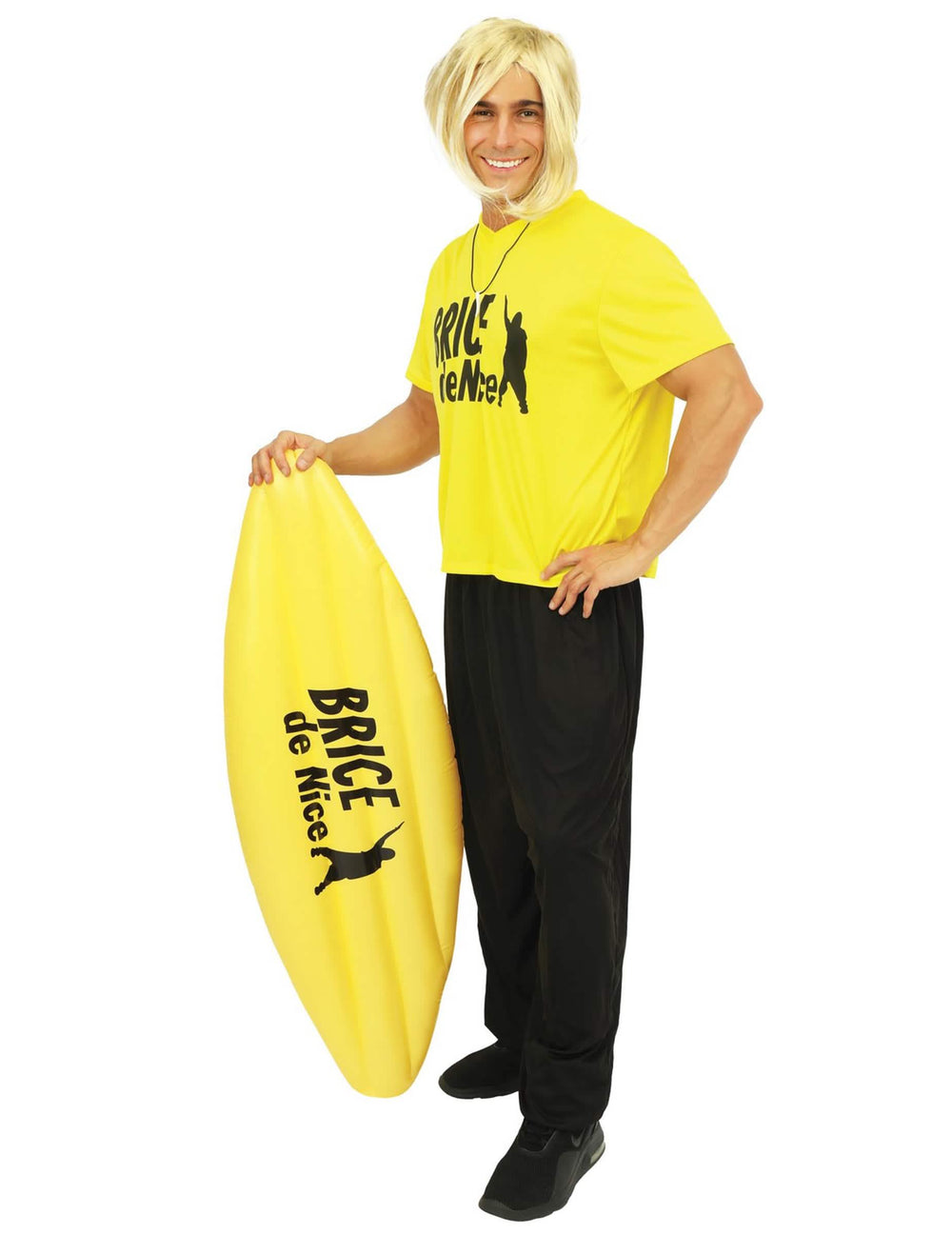 Pohľad spredu s doskou na surf kostýmu surfera Brice de Nice™