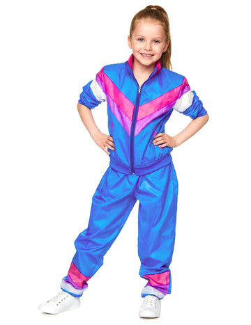 Blue Tracksuits z 80. rokov Girl Girl.