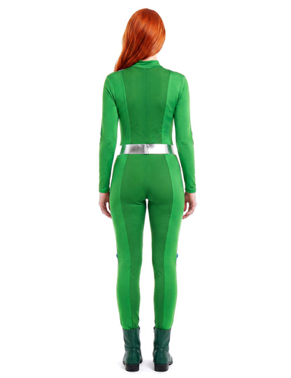 Déguisement Totally Spies™ vert Sam femme