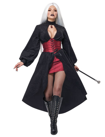 Dámsky luxusný kostým vampírskych korzetov