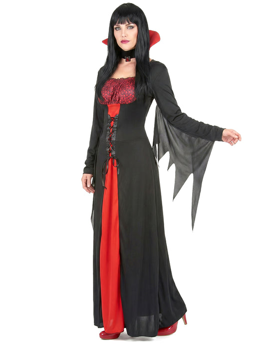 Elegantný upírsky kostým Halloween