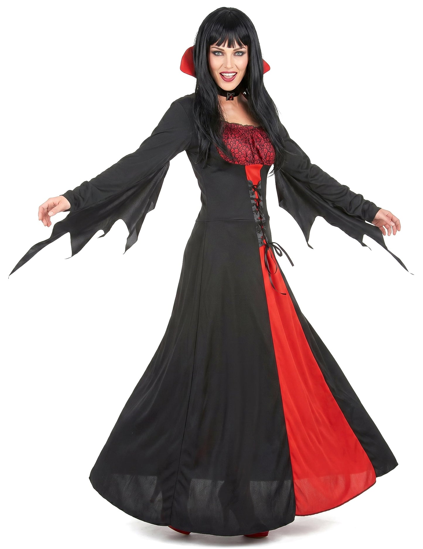 Elegantný upírsky kostým Halloween