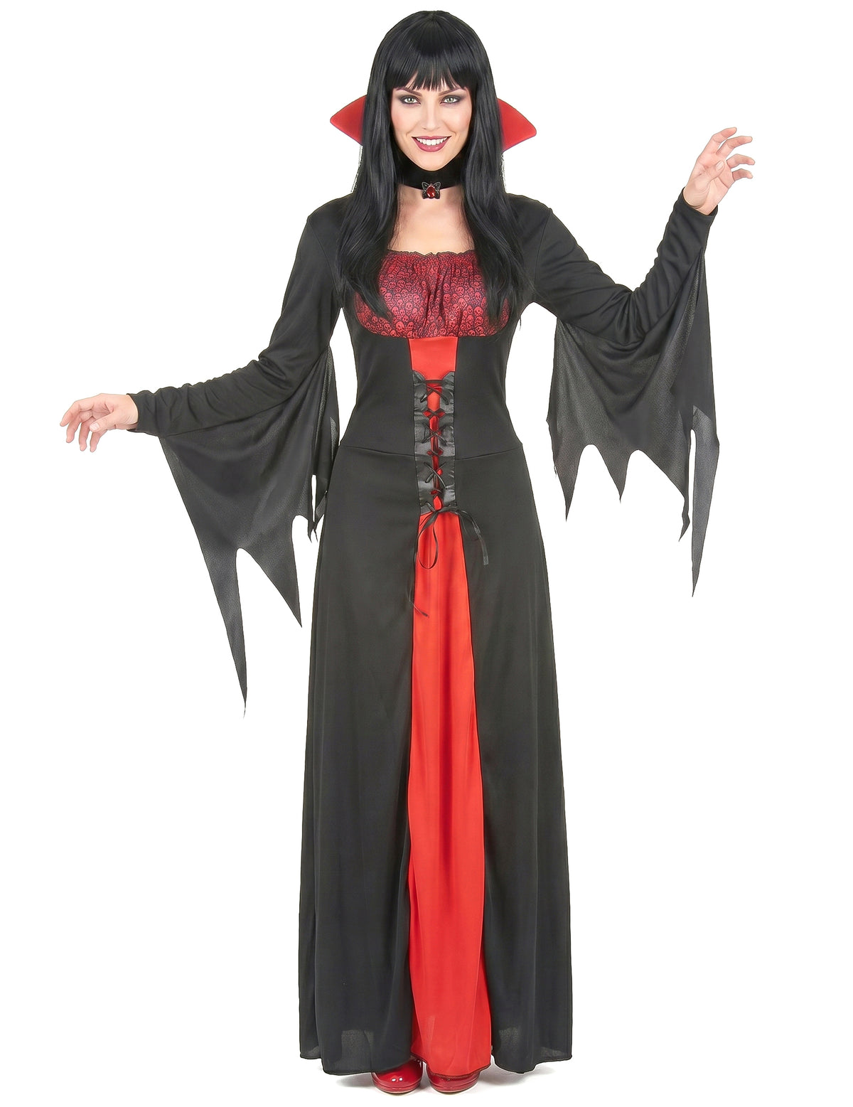 Elegantný upírsky kostým Halloween