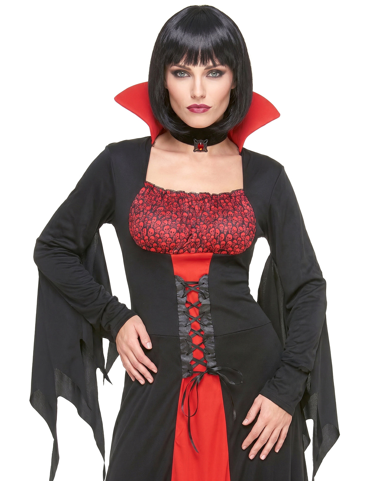 Elegantný upírsky kostým Halloween