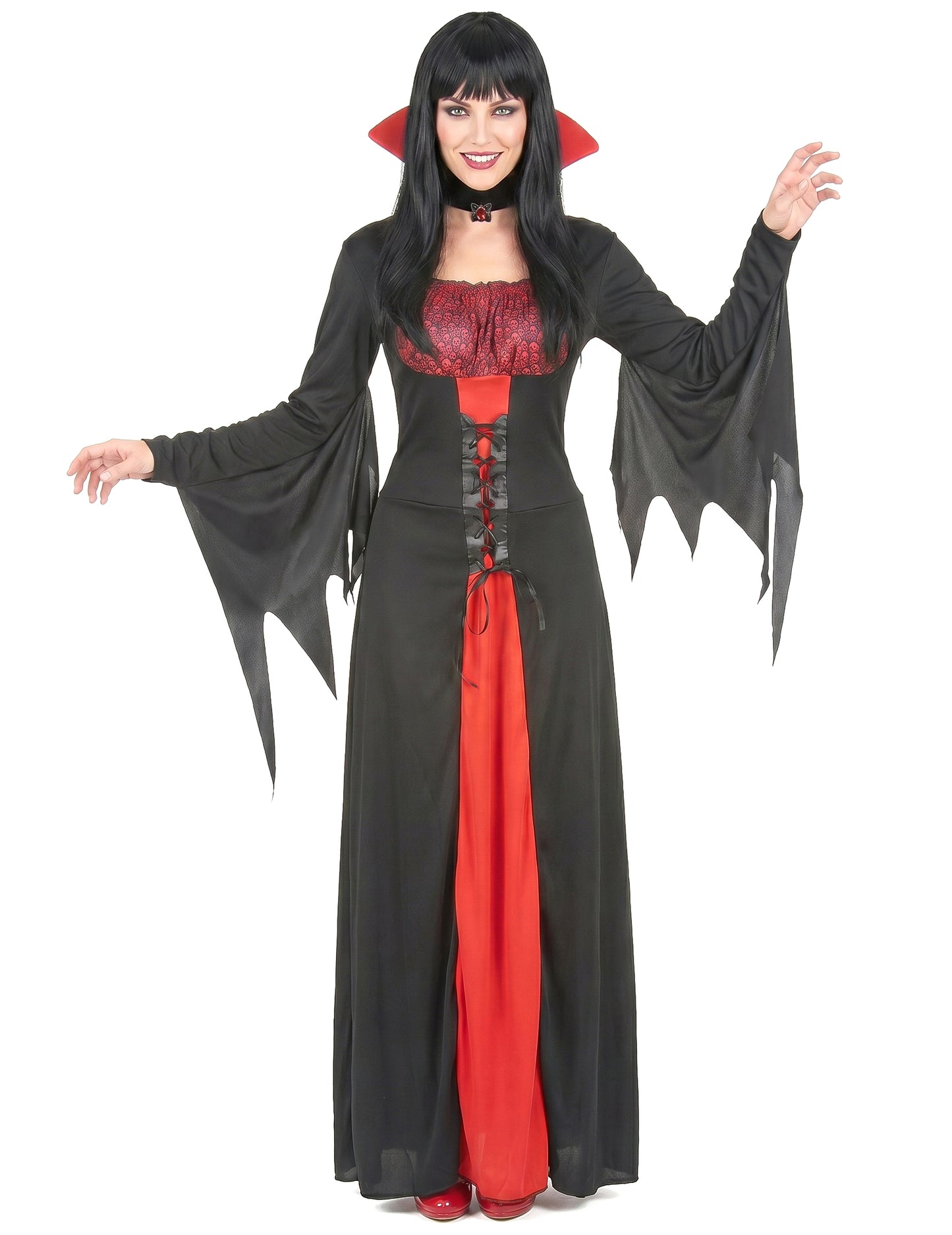 Elegantný upírsky kostým Halloween