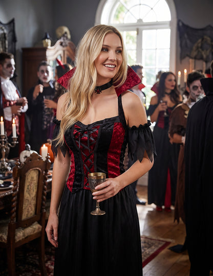 Halloween upír zamaskovanie