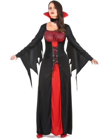 Elegantný upírsky kostým Halloween
