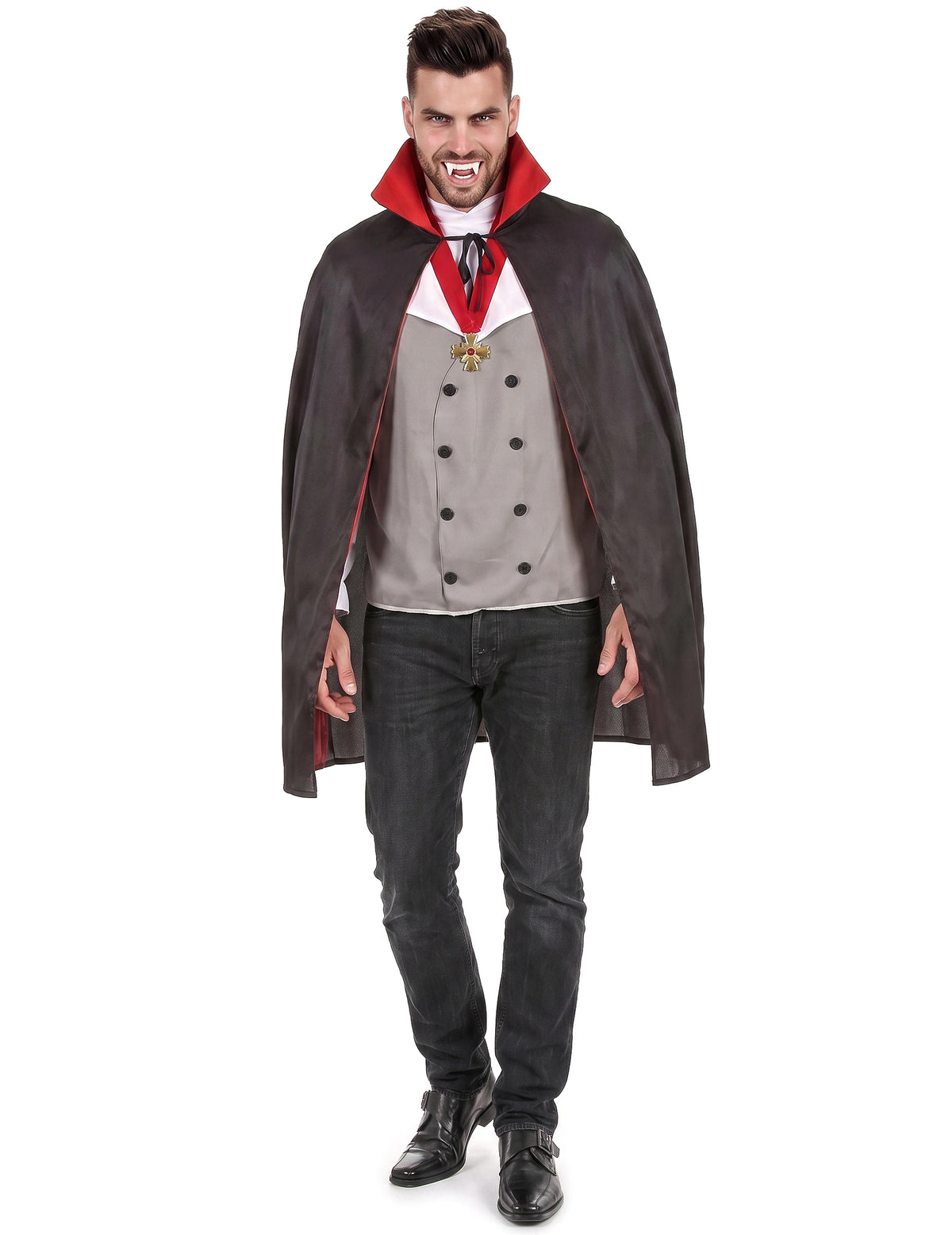 Halloween Grey Vampire Mas bude