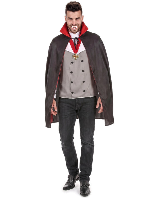 Halloween Grey Vampire Mas bude