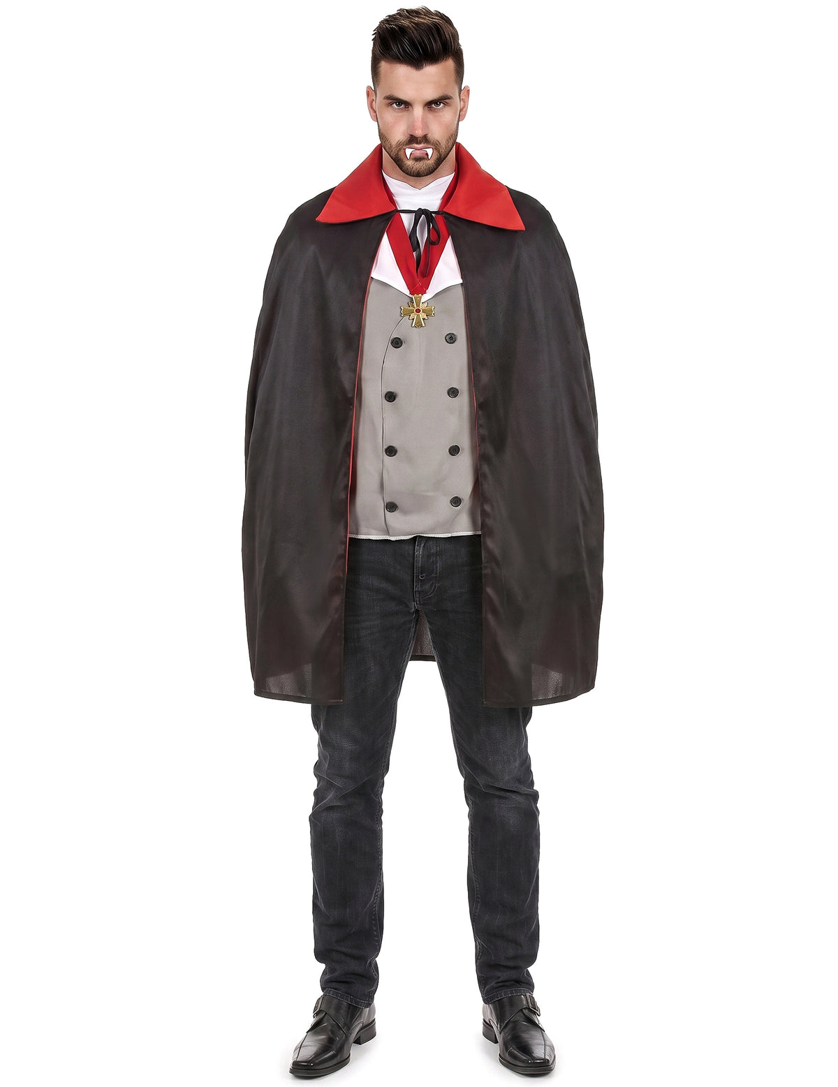 Halloween Grey Vampire Mas bude
