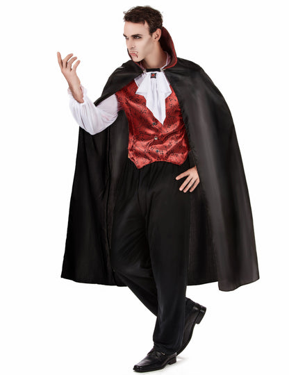 Maskovanie červeného upíra Halloween