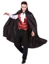 Maskovanie červeného upíra Halloween