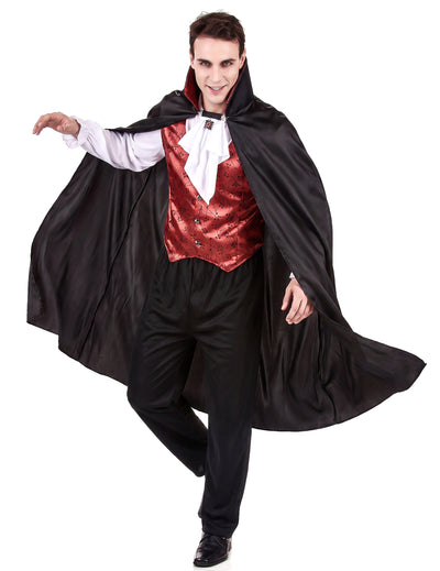 Maskovanie červeného upíra Halloween