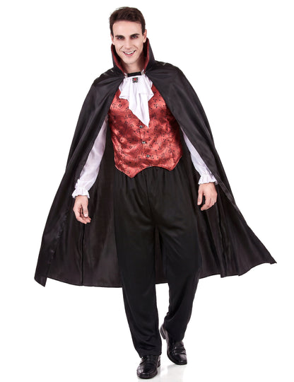 Maskovanie červeného upíra Halloween
