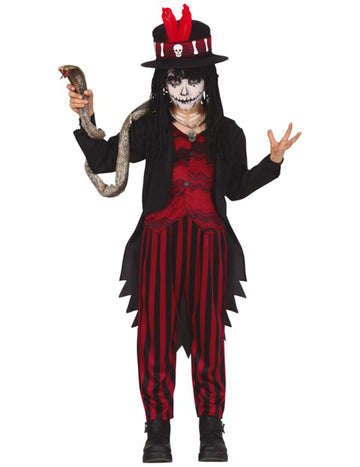 Mystický chlapec Vaudoo zamaskovanie