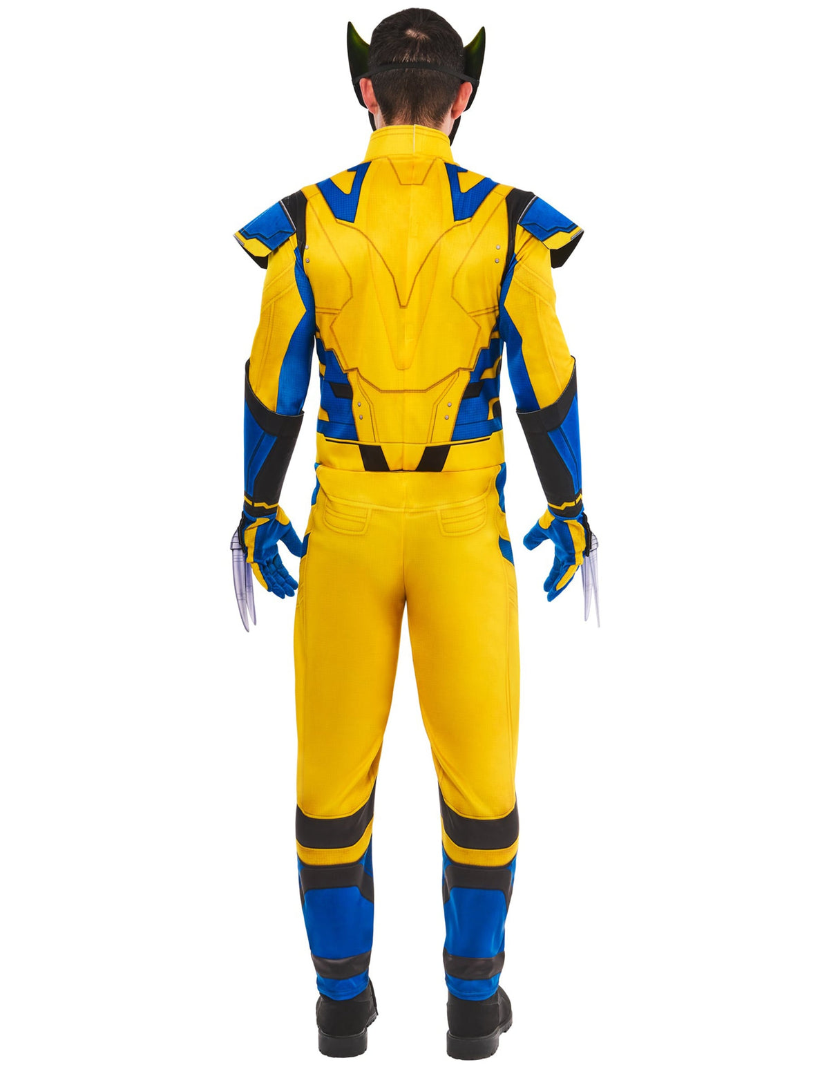 Vue de dos du déguisement Wolverine pour adulte