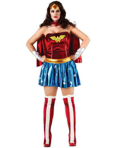 Kostým Wonder Woman™ pre ženy vo veľkej veľkosti 