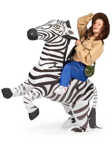 Nafukovací kostým zebra