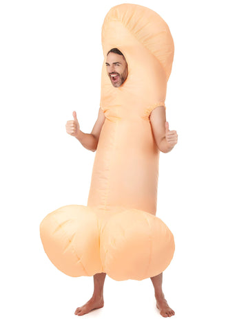Nafukovací kostým Zizi pre dospelých