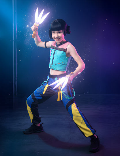 Kostým Zoey Kpop Demon Hunter™ pre dievča 