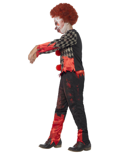 Halloweenský detský klaun zombie kostým