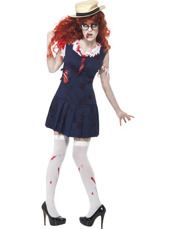 Retro ženské maskovanie zombie