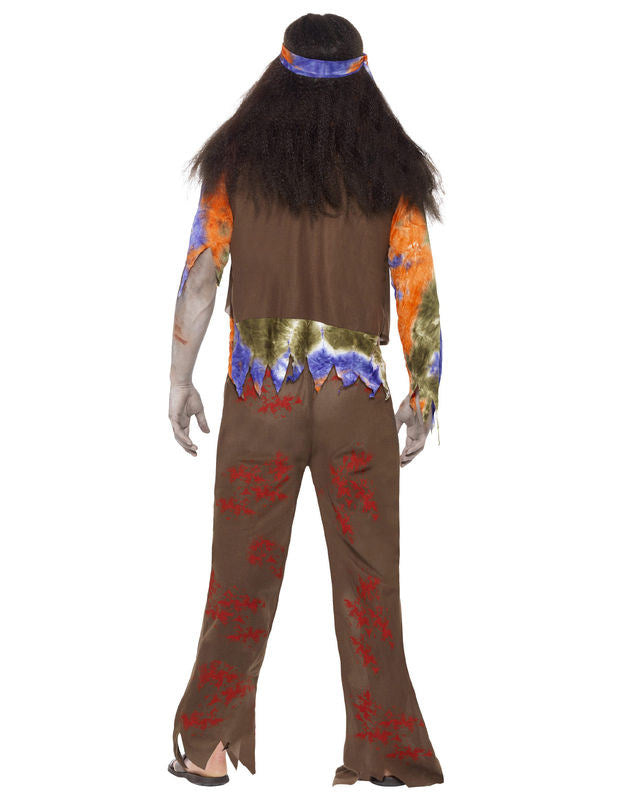 Hippie Halloween Hippie Zombie kostým