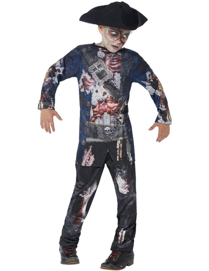 Halloween pirátsky zombie maskovanie