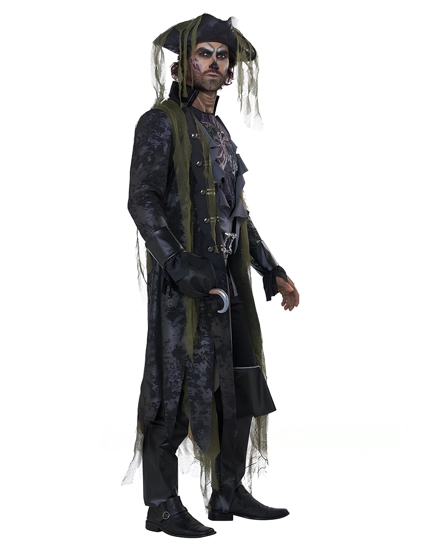 Kostým z luxusného pirátu pre dospelých