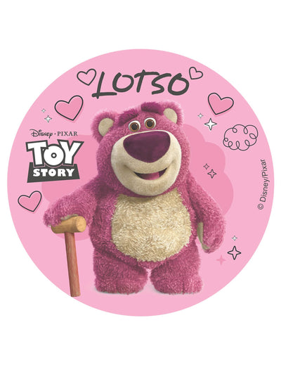 Jedlý obrázok na tortu Lotso™ 20 cm