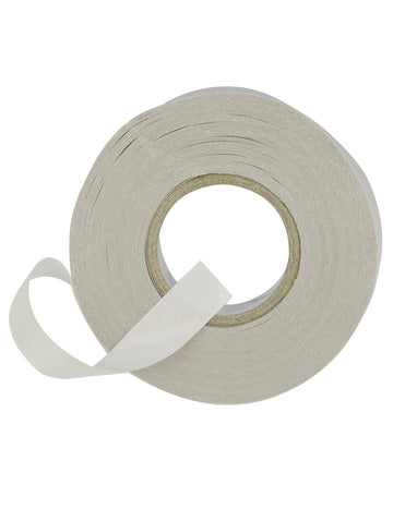 Biela obojstranná lepiaca páska, 12 mm x 18 m, pre diskrétnu dekoráciu