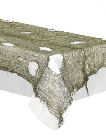 60 x 300 cm halloween zelená diera