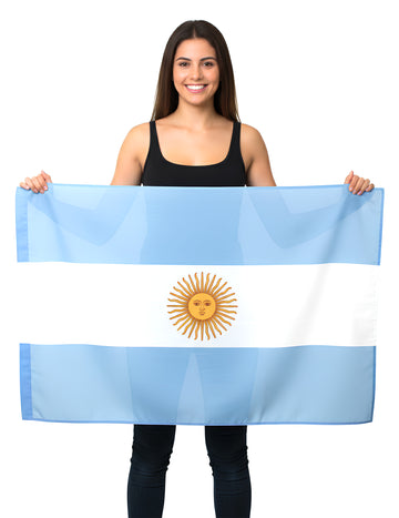 Vlajka Argentíny z látky 150 x 90 cm 