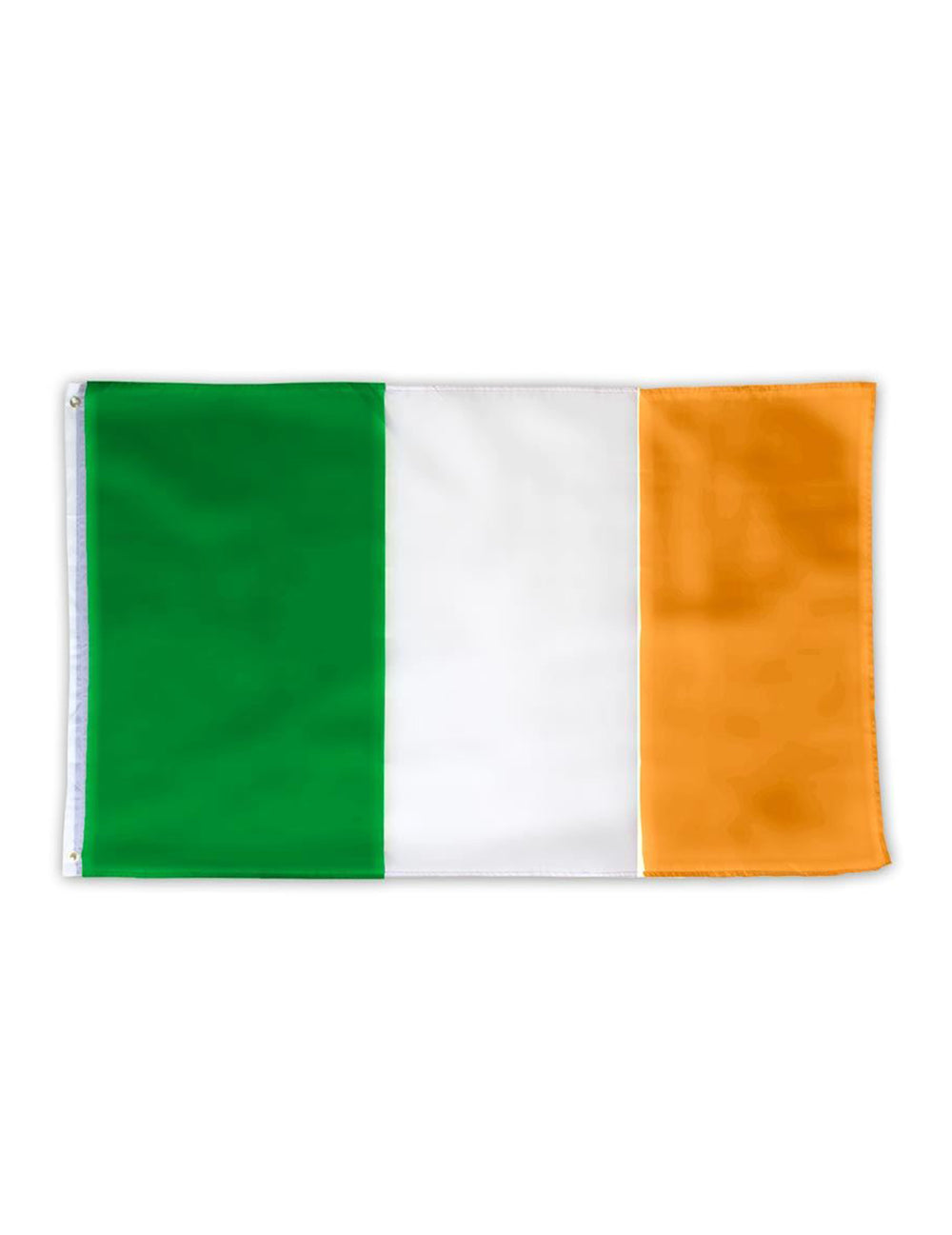 Drapeau Irlandais vert blanc orange