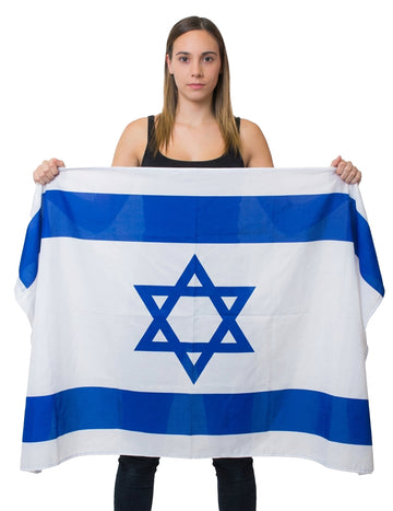 Vlajka Izraela z látky 150 x 90 cm 