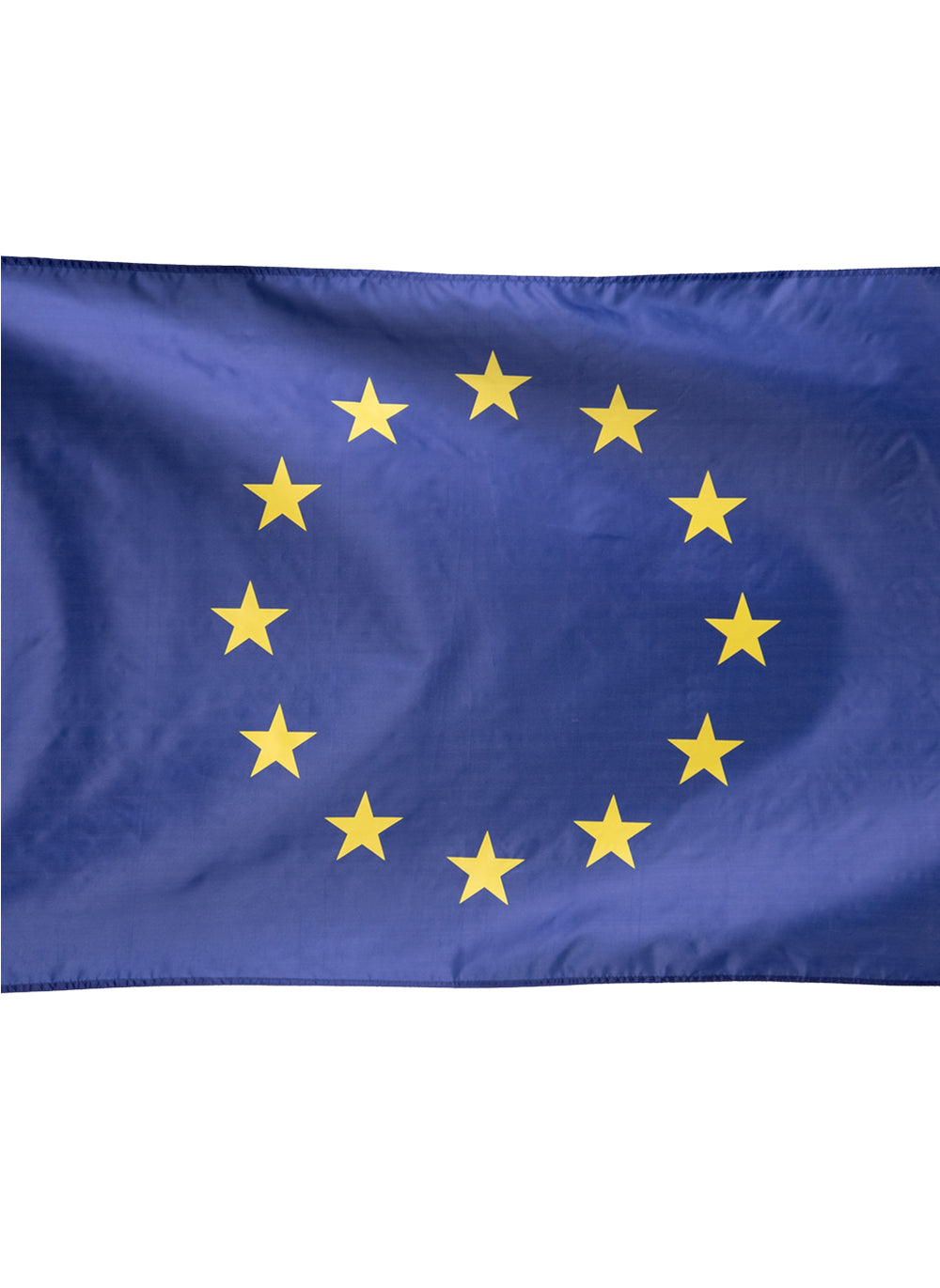Drapeau Union Européenne pour décoration bleu avec étoiles jaunes