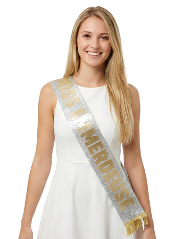 Šerpa Miss Emmerdeuse s flitrami 