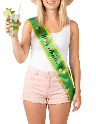 Slečna Mojito Green Dámska šál