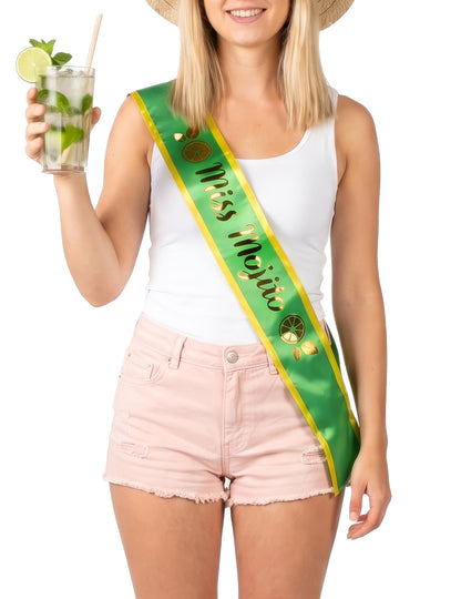 Slečna Mojito Green Dámska šál